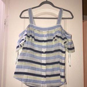 off the shoulder shirt